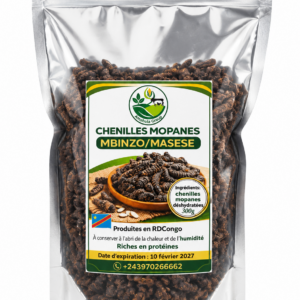Dried Mopane Caterpillars 300 g