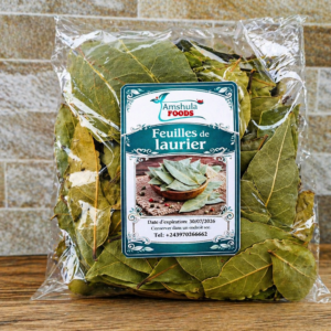 Dried bay leaves (whole leaves), small packet
